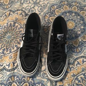 Vans off the wall high top sneakers